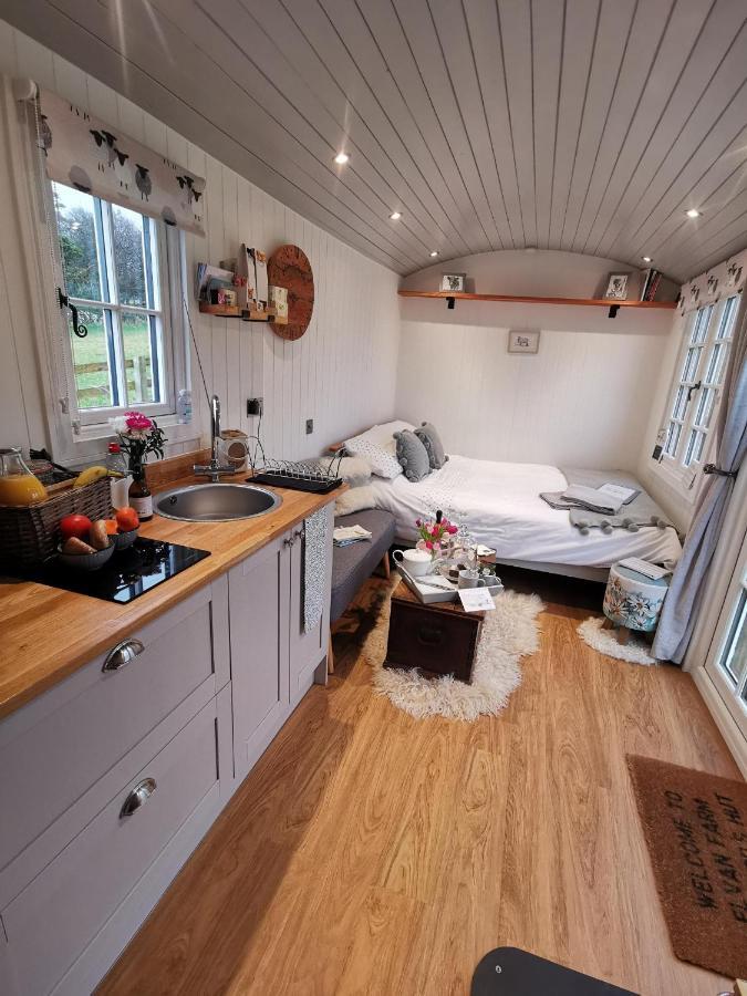 Elvan Farm Shepherd'S Hut Villa Exeter Esterno foto