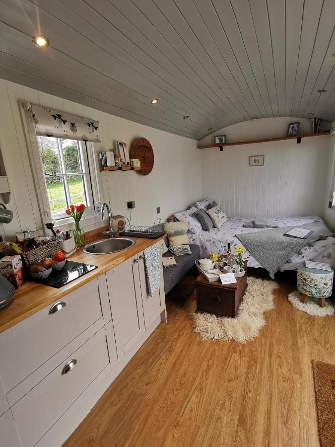 Elvan Farm Shepherd'S Hut Villa Exeter Esterno foto