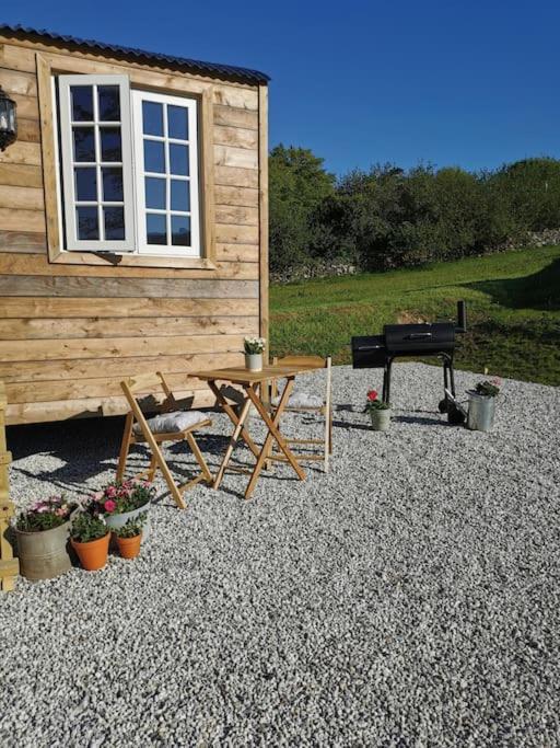 Elvan Farm Shepherd'S Hut Villa Exeter Esterno foto