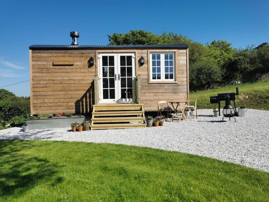 Elvan Farm Shepherd'S Hut Villa Exeter Esterno foto