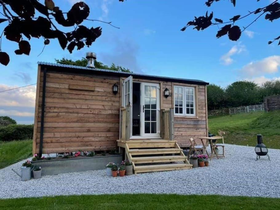 Elvan Farm Shepherd'S Hut Villa Exeter Esterno foto