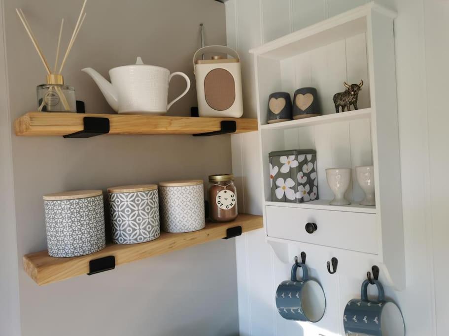 Elvan Farm Shepherd'S Hut Villa Exeter Esterno foto